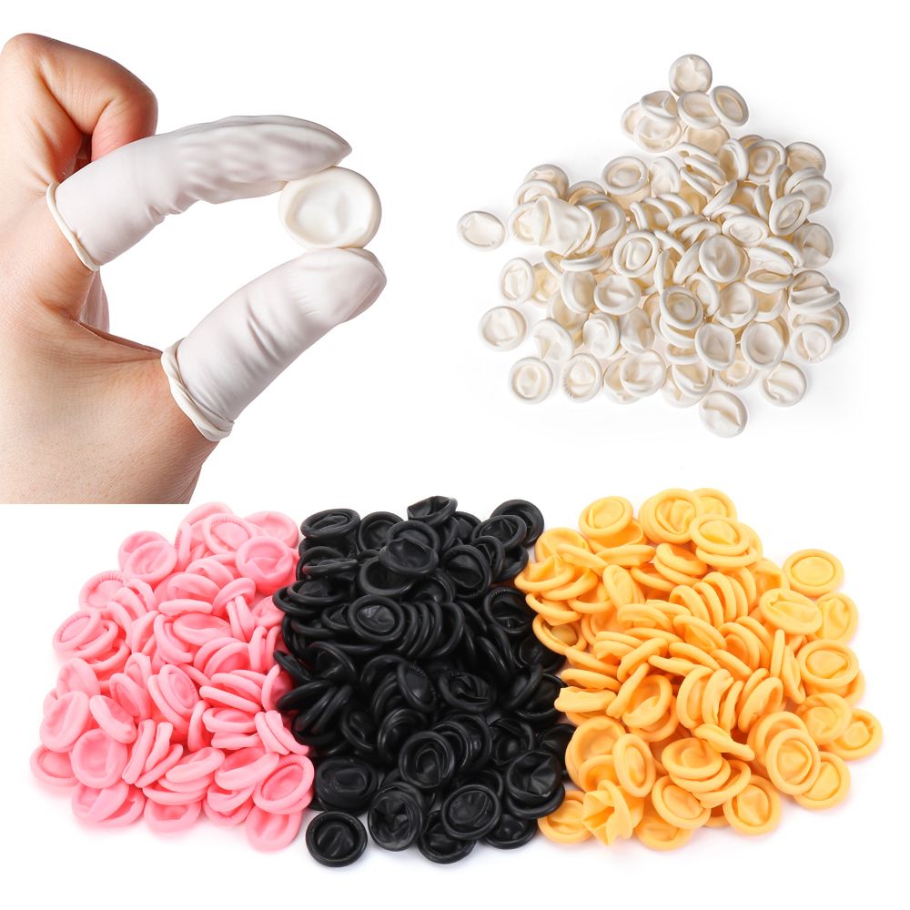 Latex Disposable Glove - 100/300PCS Non-slip Latex Disposable Rubber Gloves
