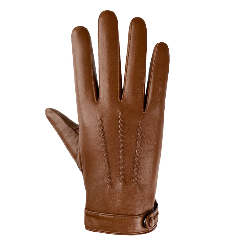 Men's Top Layer Sheepskin Genu - đánh giá và giá Leather Driving Glove