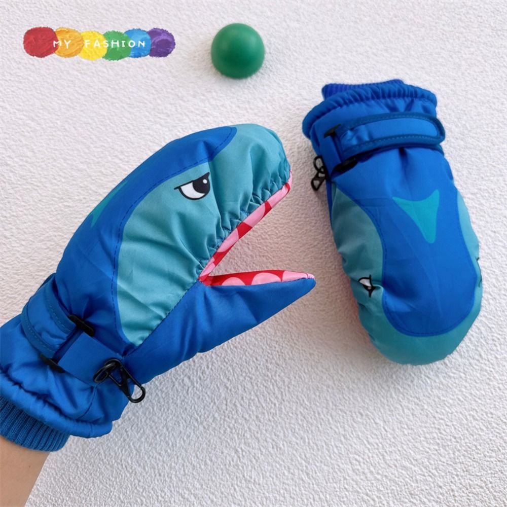 Anti-Slip Cartoon Children Ski - đánh giá và giá Ski Glove Waterproof