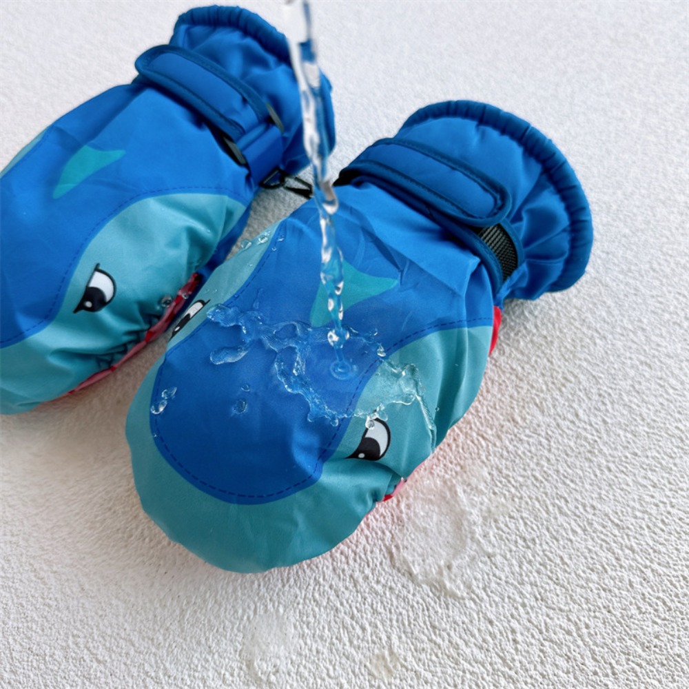 Anti-Slip Cartoon Children Ski - đánh giá và giá Ski Glove Waterproof