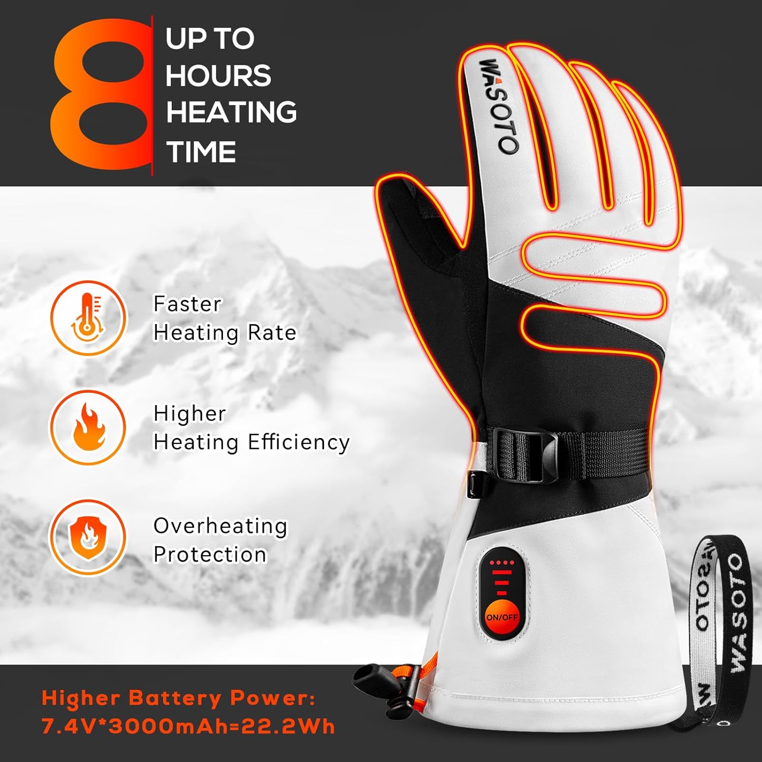 Professional USB Rechargeable  - đánh giá và giá Ski Glove Waterproof