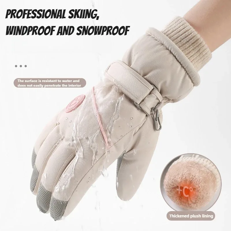 Windproof Thermal Ski Gloves W - đánh giá và giá Wool Glove Lined