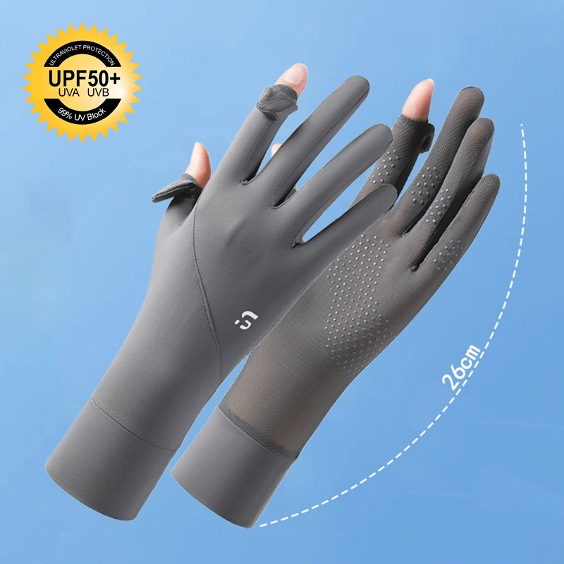 UV Protection Gloves Ice Silk  - đánh giá và giá Leather Driving Glove