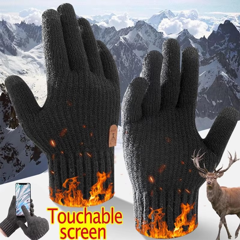 2026 Men's Thermal Wool Knitte - đánh giá và giá Wool Glove Lined